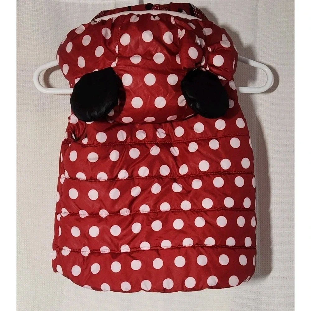 Disney‎ Minnie Mouse vest H & M brand 4-6 month red/white